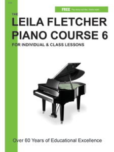 MONTGOMERY MUSIC INC THE Leila Fletcher Piano Course Book 6