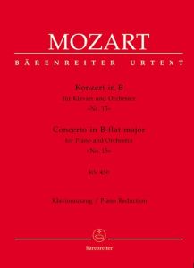 BARENREITER MOZART Concerto In B Flat Major Kv 450 For Two Pianos Four Hands