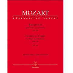 BARENREITER MOZART Concerto In D Major Kv 451 For Two Pianos Four Hands