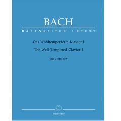 BARENREITER JS Bach The Well-tempered Clavier I Bmv 846-869