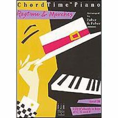 FABER CHORDTIME Piano Ragtime & Marches Level 2b Arranged By Faber & Faber