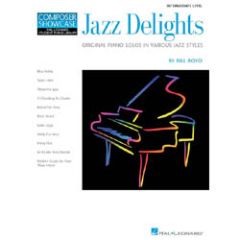 HAL LEONARD COMPOSER Showcase Jazz Delights By Bill Boyd For Intermediate Piano