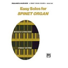 ALFRED EASY Solos For Spinet Organ Book 1