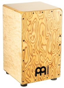 MEINL WCP100MB Woodcraft Professional Cajon, Makah Burl Front Plate