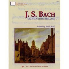 NEIL A.KJOS J S Bach Eighteen Little Preludes Piano Solo