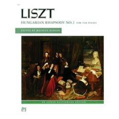 ALFRED FRANZ Liszt Hungarian Rhapsody No 2 For Piano Edited By Maurice Hinson