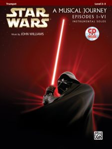 ALFRED STAR Wars A Musical Journey Episodes 1-6 Trumpet Cd Included