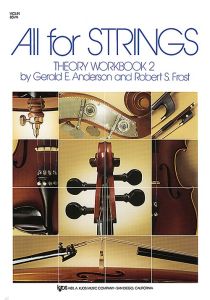 NEIL A.KJOS ALL For Strings Theory Workbook 2 For Violin By Anderson & Frost