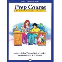 ALFRED ALFRED'S Basic Piano Prep Course Activity & Ear Training Book E
