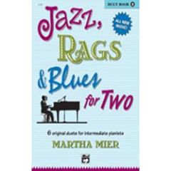ALFRED JAZZ, Rags & Blues For Two Book 2 By Martha Mier For Piano Duet