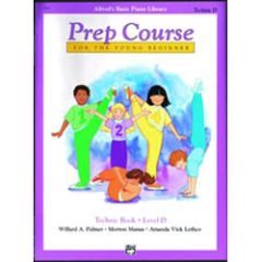ALFRED ALFRED'S Basic Piano Prep Course Technic Book D