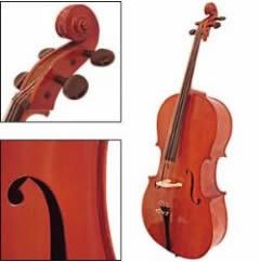 FUJIYAMA FVC800 Student Cello Outfit Size 1/2