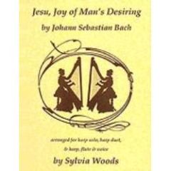 HAL LEONARD BACH Jesu Joy Of Man's Desiring Arranged By Sylvia Woods For Harp