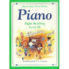 ALFRED ALFRED'S Basic Piano Library Piano Sight Reading Book Level 1b