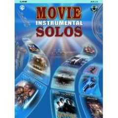 WARNER PUBLICATIONS MOVIE Instrumental Solos For Clarinet Cd Included