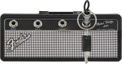 FENDER AMP Keychain Holder Jack Rack With 4 Fender Guitar Plugs & 1 Wall Mounting Kit