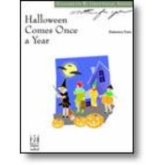 FJH MUSIC COMPANY HALLOWEEN Comes Once A Year Elementary Piano Solo By Elizabeth W. Greenleaf