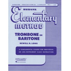 RUBANK RUBANK Elementary Method For Trombone Or Baritone