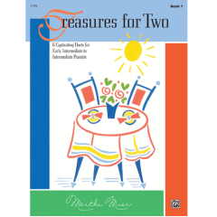 ALFRED TREASURES For Two Book 1 By Martha Mier For 1 Piano 4 Hands