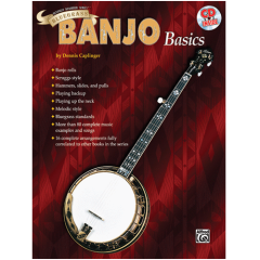 ALFRED ULTIMATE Beginner Series Bluegrass Banjo Basics By Dennis Capplinger With Cd
