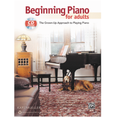 ALFRED BEGINNING Piano For Adults By Karl Mueller