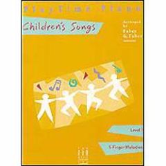 FABER PLAYTIME Piano Kids' Songs Level 1 Arranged By Faber & Faber