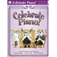 FREDERICK HARRIS CELEBRATE Piano Lesson & Musicianship Level 3 By Albergo, Kolar, Mrozinski