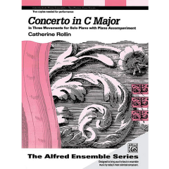 ALFRED CATHERINE Rollin Concerto In C Major For 2 Pianos 4 Hands