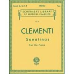 G SCHIRMER CLEMENTI 12 Sonatinas Op. 36, 37, 38 For The Piano