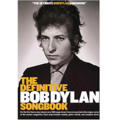 MUSIC SALES AMERICA TEH Definitive Bob Dylan Sonbbook 7x10 Melody Chords Lyrics Over 325 Songs