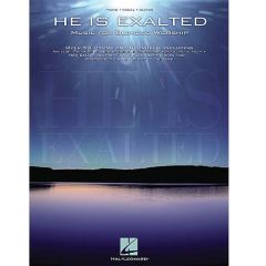 HAL LEONARD HE Is Exalted Music For Blended Worship Over 50 Hymns & Choruses Pvg