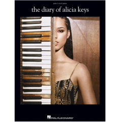 HAL LEONARD THE Diary Of Alicia Keys For Piano Vocal Guitar