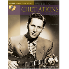 HAL LEONARD GUITAR Signature Licks The Best Of Chet Atkins W/cd Breakdown Of Styles & Te