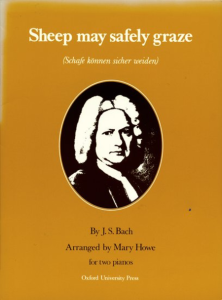 OXFORD UNIVERSITY PR JS Bach Sheep May Safely Graze For 2 Pianos