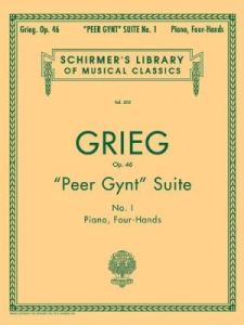 G SCHIRMER GREIG Peer Gynt Suite No. 1 Op. 46 For Piano Duet 1 Piano 4 Hands