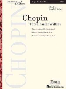 FABER CHOPIN Three Easier Waltzes Arranged By Randall Faber