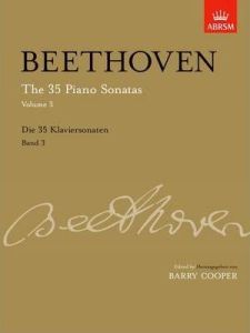ABRSM PUBLISHING BEETHOVEN Piano Sonatas Volume 3 Edited By Barry Cooper