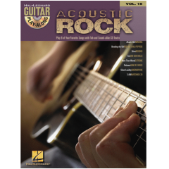 HAL LEONARD GUITAR Play-along Acoustic Rock Play 8 Favorite Songs With Sound-alike Cd