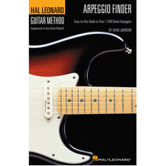 HAL LEONARD HAL Leonard Guitar Method Arpeggio Finder Easy-to-use Guide To 1300 Arpeggios