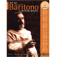 HAL LEONARD ARIAS For Baritone Cantolopera Volume 4 With Accompaniment/performance Cd