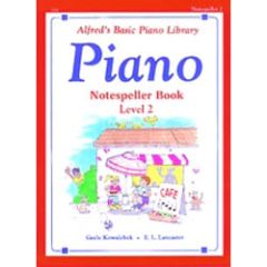 ALFRED BASIC Piano Course - Notespeller Book Level 2