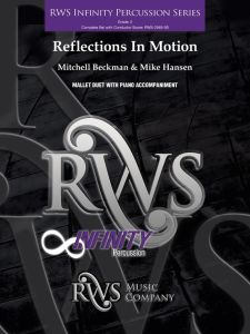 RWS MUSIC COMPANY REFLECTIONS In Motion For Mallet Duet With Piano Accompaniment