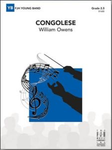 FJH MUSIC COMPANY CONGOLESE Concert Band 2.5 By William Owens