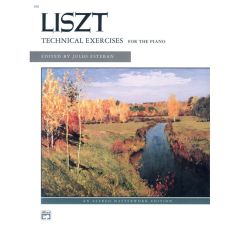ALFRED LISZT Technical Exercises (complete) For The Piano