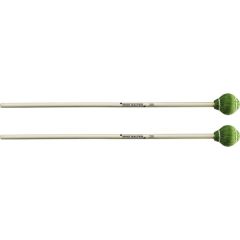 MIKE BALTER MALLETS PRO Vibe Series Mallet Green Cord Birch Medium Hard