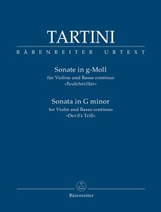 BARENREITER GUISEPPE Tartini Sonata For Violin & Basso Continuo G Minor 