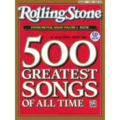 ALFRED ROLLING Stone Instrumental Solos 12 Selections Vol1 Flute Book W/cd