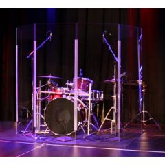 CLEARSONIC MFG. INC. LITE2466X5 | 120in Wide X 66in High X 0.177in Thick | 5 Section Lite Panels