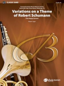 BELWIN VARIATIONS On A Theme Of Robert Schumann For Concert Ban Grade 4.5