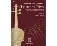 CARL FISCHER COMPATIBLE String Ensembles Christmas Trios For Bass